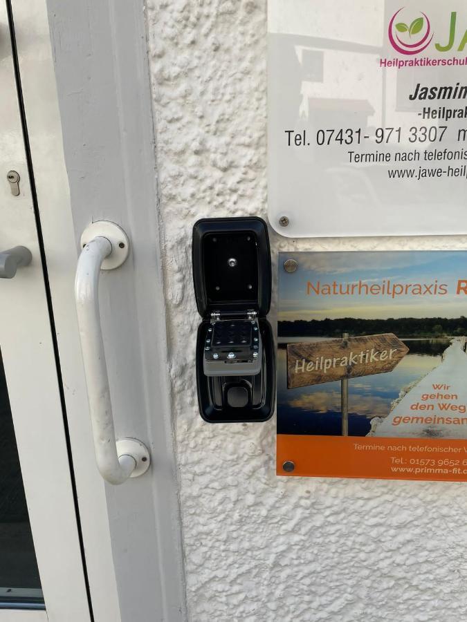 Wohnung Im Zentrum Von Albstadt Esterno foto